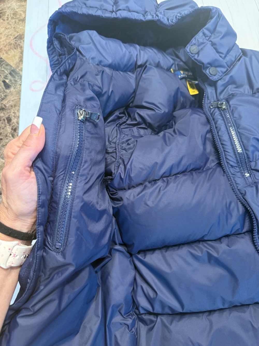 Polo Ralph Lauren Gorham Down Jacket Size XL 18-20 - Picture 5 of 5